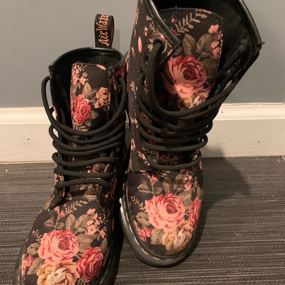 Floral Doc Martens - Picture 2 of 8